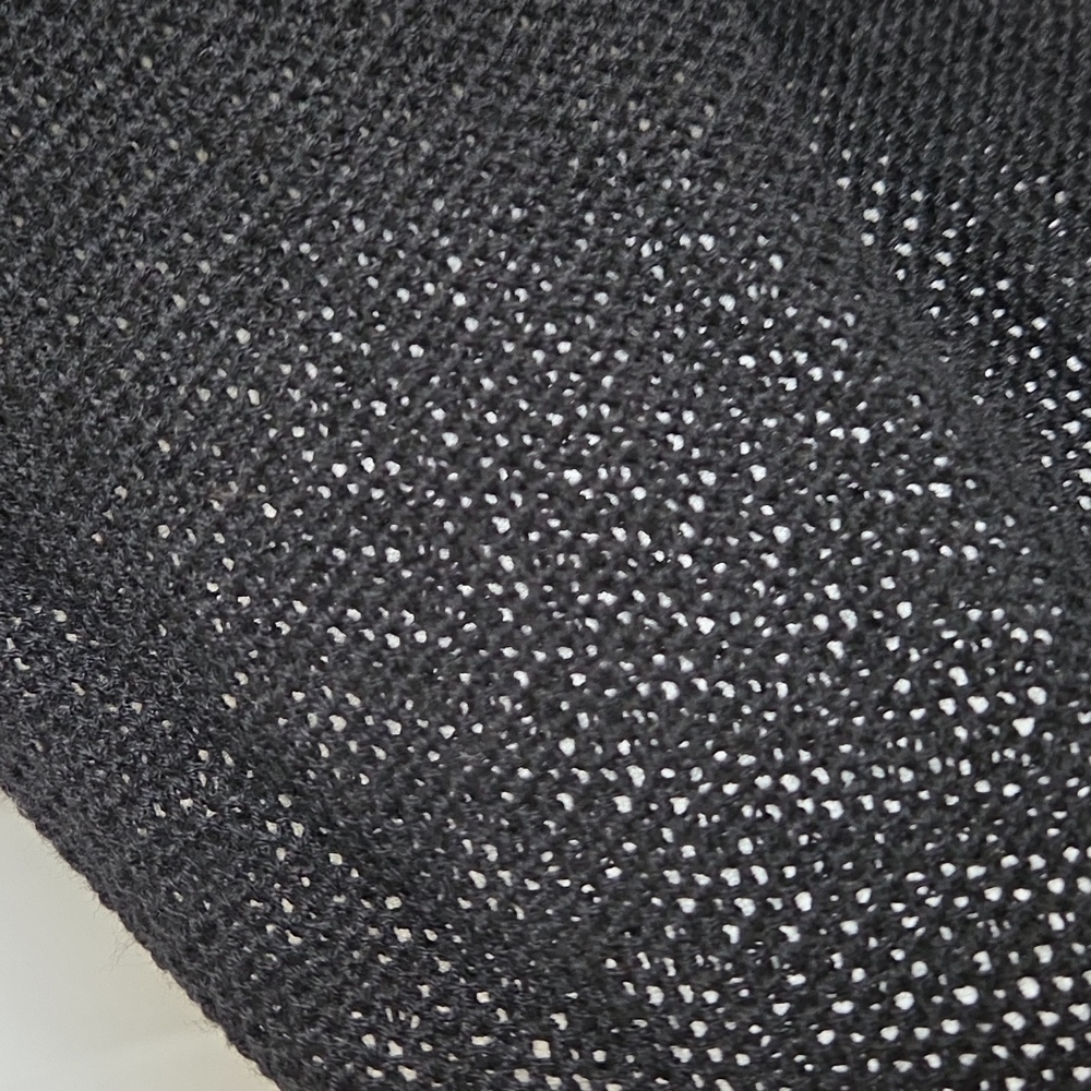 SPIRITUAL GANGSTER ON THE GO COOLMAX BLACK SWEATER MESH CENTER SMALL - Picture 6 of 8